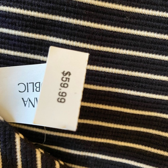 Banana Republic Pencil Stripe Skirt - Picture 8 of 11